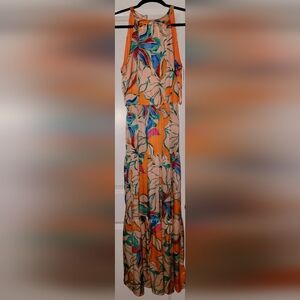 Flowy, bright colored sundress